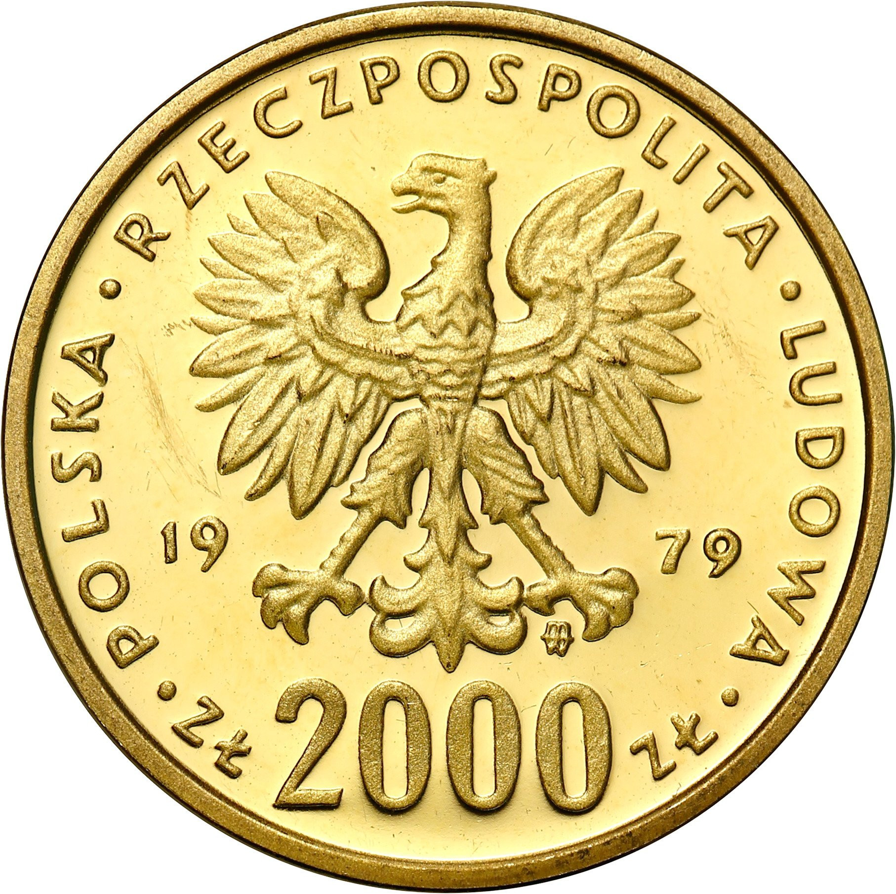 PRL. 2000 złotych 1979 Maria Skłodowska-Curie